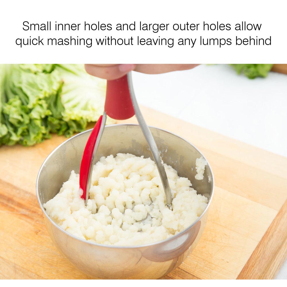 Zyliss Stainless Steel Potato Masher | Kitchen Kitchen - For The